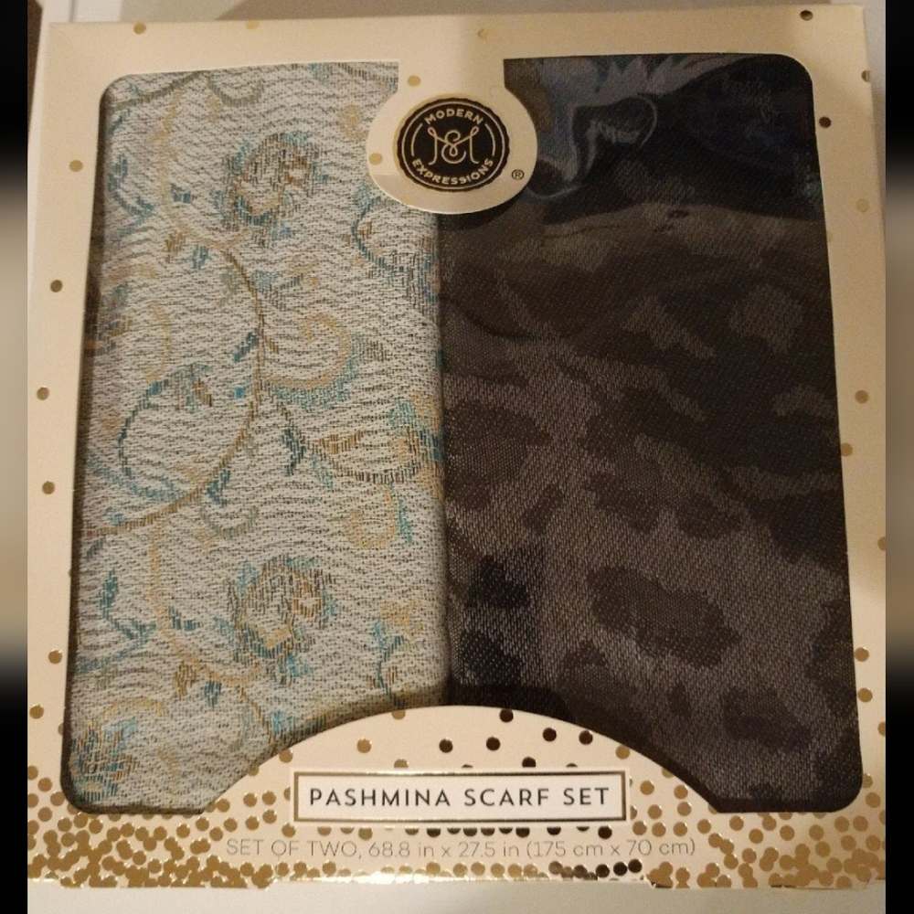 Pashmina Scarf Set - Picture 1 of 3